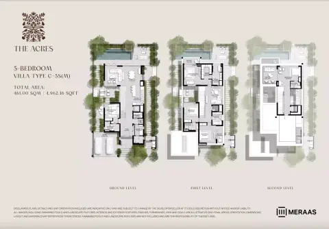 The Acres: Floor plan Type C(M), 4,962 sq ft