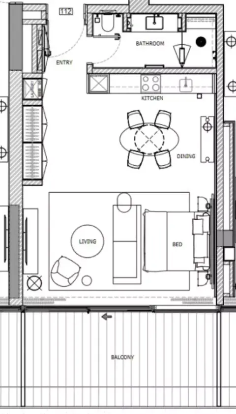 Seacliff: Floor plan Type 1
