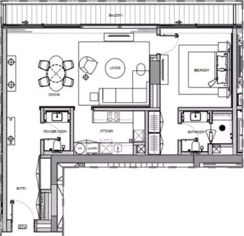 Seacliff: Floor plan Type 1