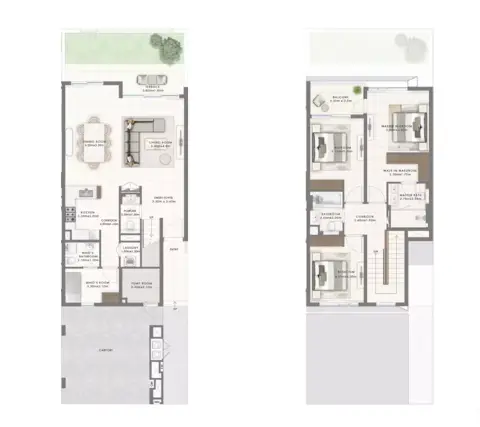 Greenspoint Phase 2: Floor plan Type A, 2,417 sq ft