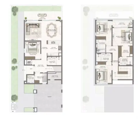 Greenspoint Phase 2: Floor plan Type A, 2,708 sq ft