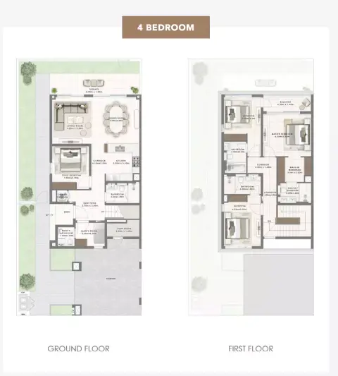Greenspoint Phase 2: Floor plan Type B, 3,271 sq ft