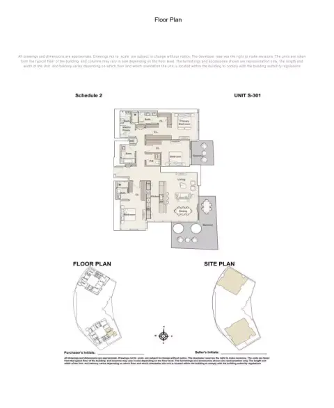 Mercer House: Floor plan Type S-301, 2,569 sq ft