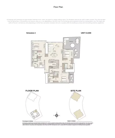 Mercer House: Floor plan Type S-2209, 2,132 sq ft