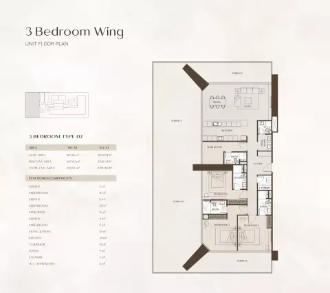One: Floor plan Type A, 4,250 sq ft