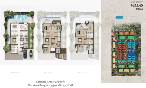 Green Wood Royal: Floor plan Type D, 5,749 sq ft