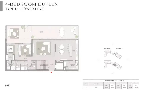 City Walk Crestlane: फ़्लोर प्लान Type D-Building A, 5,920 sq ft