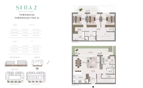 Sera Phase 2: Floor plan Type A1, 2,556 sq ft