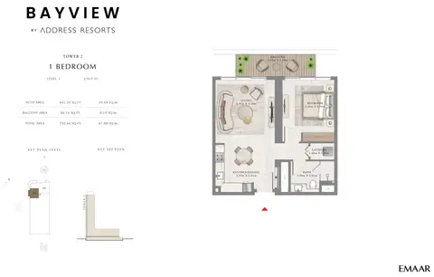 Bayview Tower 2 by Address Resorts: Photo 4 sur 22