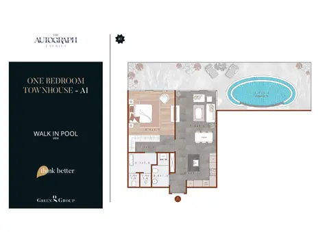 The Autograph I Series: Floor plan TYPE A1