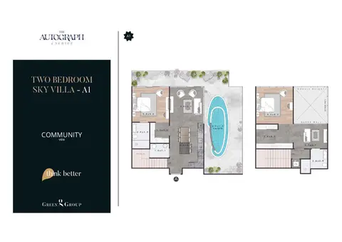 The Autograph I Series: Floor plan TYPE A1
