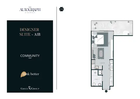 The Autograph I Series: Floor plan TYPE A1B