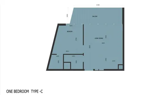 Alexis Tower: Type C 户型图