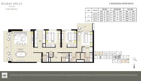 Park Heights 1: UNIT 05-13, 1,606 sq ft 户型图