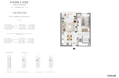 Emaar Park Lane Interiors by VIDA: Photograph 4 of 22