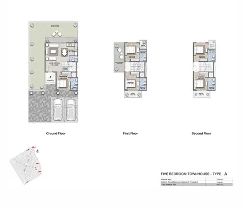 Reportage Hills: Floor plan TYPE A, 2,940 sq ft