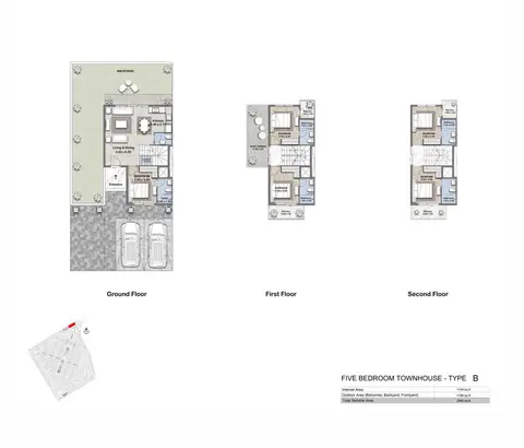 Reportage Hills: Floor plan TYPE B, 2,940 sq ft