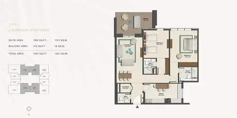 Cresswell Residences at Dubai South: Photo 5 sur 22