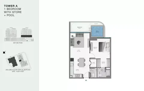 Ocean Bay: Floor plan Type 9-Tower A