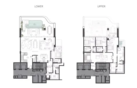 Ela: Plan Type A, 6,598 sq ft