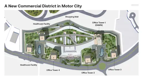 O1NE District Dawn at Motor City: Фото 3 из 22