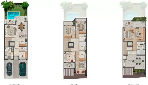 Knightsbridge: Floor plan Type B, 3,971 sq ft