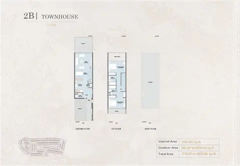 Verdana Empire: Floor plan Type A, 2,432 sq ft