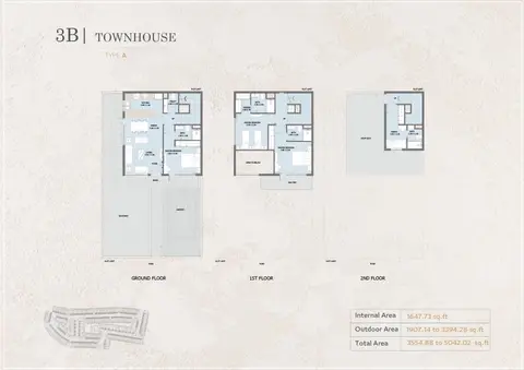 Verdana Empire: Floor plan Type A, 5,042 sq ft