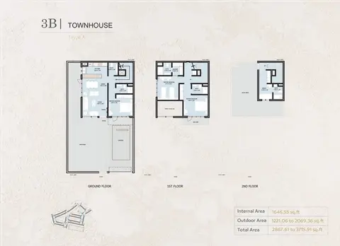 Verdana Phase 4: फ़्लोर प्लान Type A, 3,716 sq ft