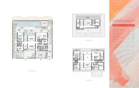 Palm Jebel Ali Villas: Floor plan 7 Bedroom, G + 2, 11,531 sq ft