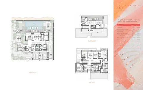 Palm Jebel Ali Villas: Floor plan 7 Bedroom, G + 2, 11,448 sq ft