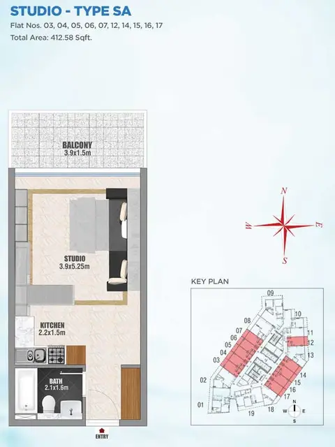 Bayz Apartments: तस्वीर 4 / 20