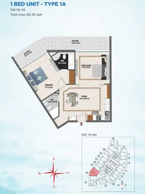 Bayz Apartments: तस्वीर 5 / 20