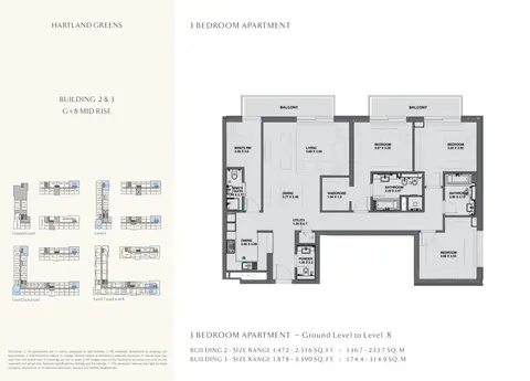 Hartland Greens: Plan 3 Bedroom, 3,390 sq ft