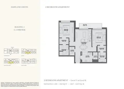 Hartland Greens: Plan 2 BEDROOM, 1,302 sq ft