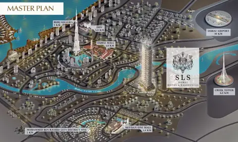 SLS Dubai Residences: Photo 3 sur 22