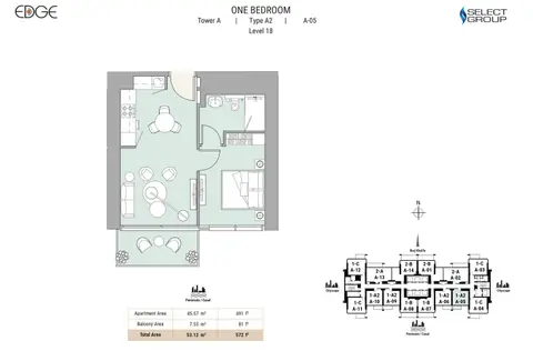 Edge Business Bay: Foto 4 van 22