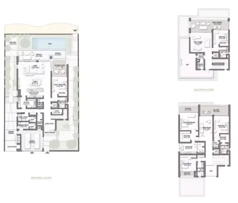 Palm Jebel Ali – Frond P: Floor plan Type B, 7,882 sq ft