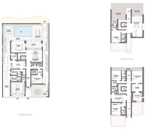 Palm Jebel Ali – Frond P: Floor plan Type C, 8,165 sq ft