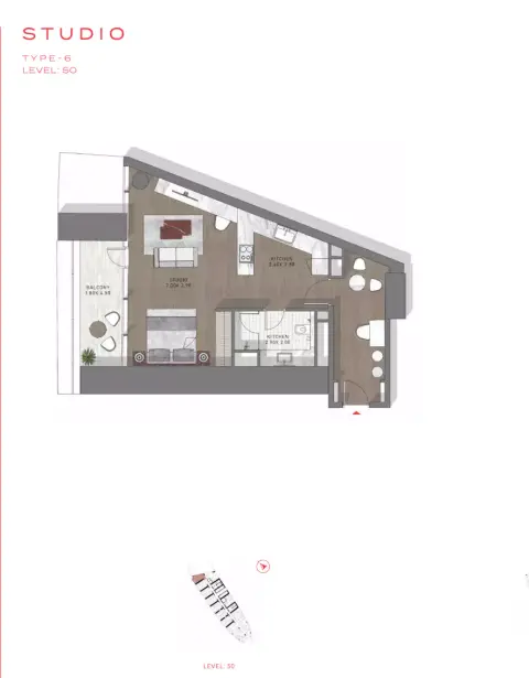 Safa Two: Floor plan Type 6