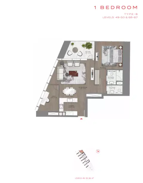 Safa Two: Floor plan Type 8