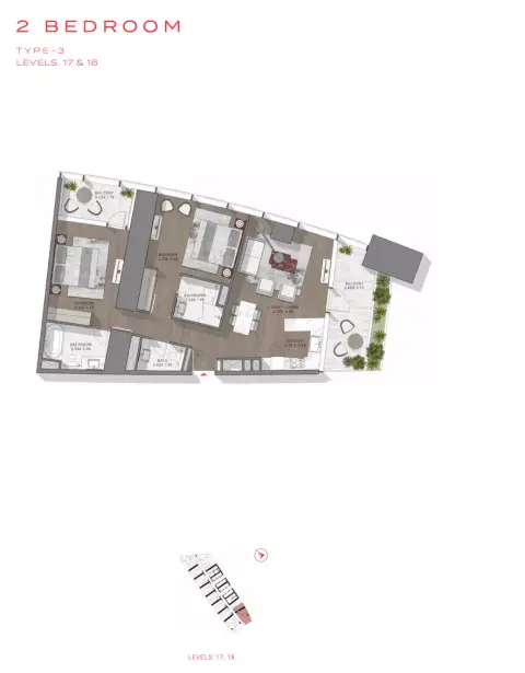 Safa Two: Floor plan Type 3