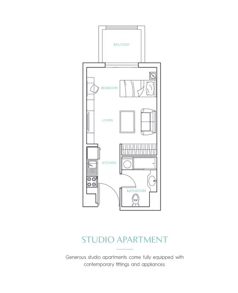 Candace Aster Serviced Apartments: 第 4 张，共 12 张