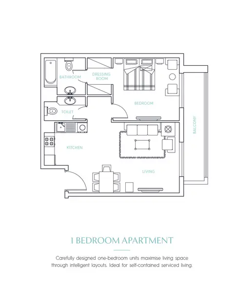 Candace Aster Serviced Apartments: 第 5 张，共 12 张