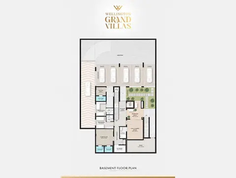 Wellington Grand Villas at MBR: Floor plan Basement Floor