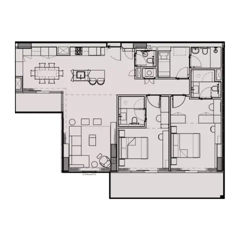 Wynwood: Floor plan Type A, 1,802 sq ft