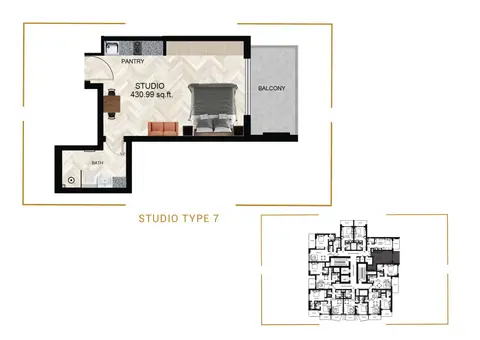 Empire Residence at JVC: Photograph 4 of 15