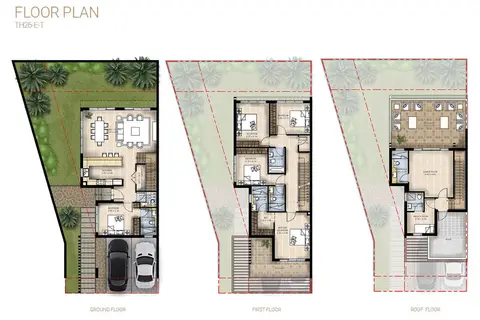 Belair Phase 2: Floor plan TH26-E-T