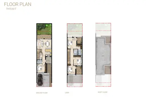 Belair Phase 2: Floor plan TH15-M-T