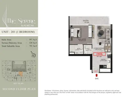 Serene Residences at Dubai South: 第 5 张，共 18 张